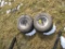 Pair of 16 x 8.5 Tires and Rims