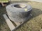 2 Tires & Rims 10R22.5 & 4 Rims