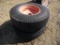 355 80 D20 Tires with Rims