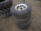 Four 235-75-15 Tires & Rims