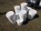White Buckets