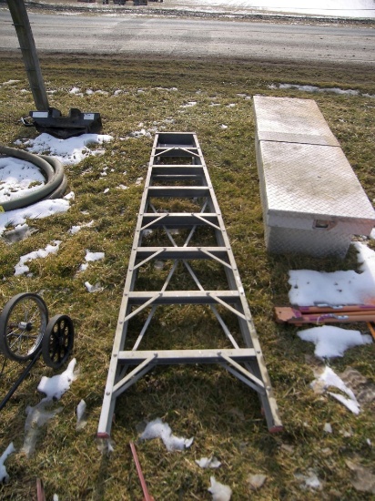 White 8ft Step Ladder