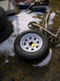 175/80 D13 Tire and Rim