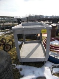 Four Wheel Two Shelf Cart