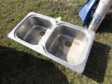 Two Bay SS Sink