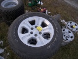 Four 265/65R18 Tires & Rims