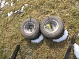 Pair of 16 x 8.5 Tires and Rims