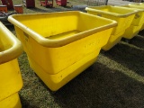 2ft x 3ft x 2ft Plastic Bin on Wheels