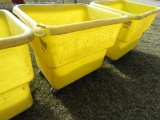 2ft x 3ft x 2ft Plastic Bin on Wheels