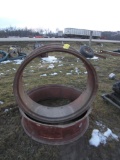 Two Tractor Tire & Rims