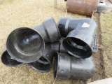 5 PVC Elbows 16in