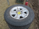 Four 265/65R18 Tires & Rims