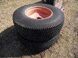 355 80 D20 Tires with Rims