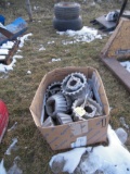 Twelve Corn Planter Wheels