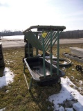 Hay Feeder with Trough