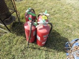 Lot of Fire Extinguishers
