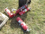 Lot of Fire Extinguishers