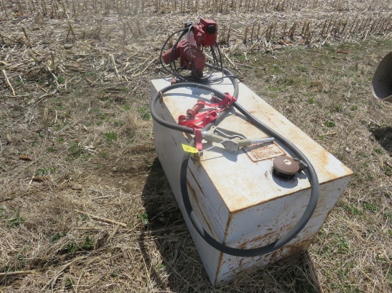 100gal Transfer Tank w/Pump
