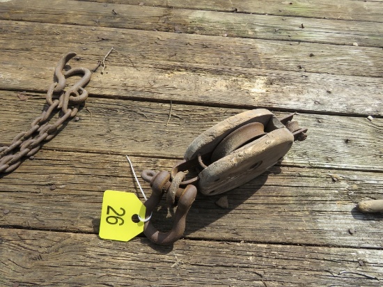 Wooden Pulley