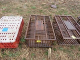 Wooden Chicken Crate