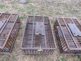 Wooden Chicken Crate