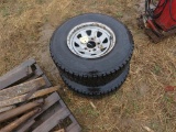2 Tires and Rims 235/75R15