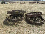 5 Cleated Steel Wheels