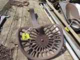 Old Tractor Seat