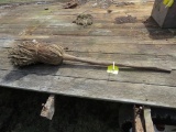 Rare Early Shaved Broom