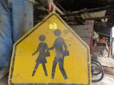 Croswwalk Road Sign
