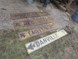 Red Rock Road Sign