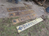 Red Rock Road Sign