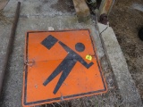 Road Working Sign