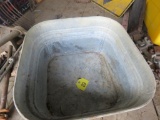 Galvanized Tub w/Drain