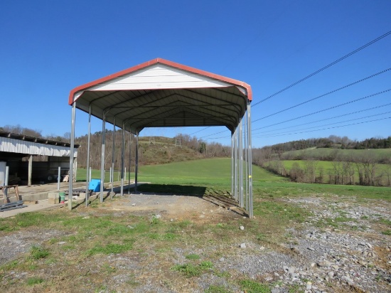 20ft x 24ft Mid State Carport