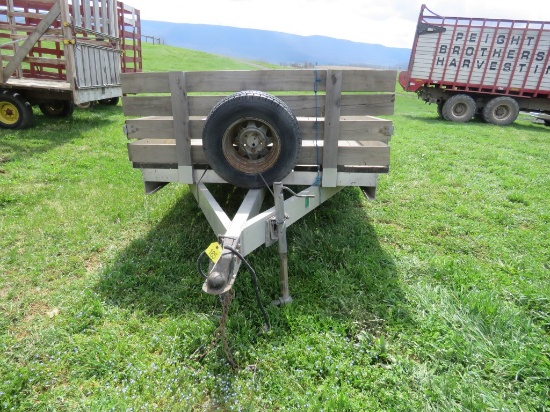 2002 Worthington Alum T/A Trailer w/Ramps