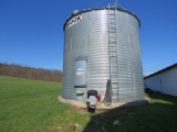 Brock 5000bu Grain Bin w/Unloading Auger