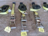 3333lb Ratchet Straps