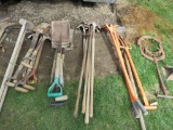 Large Round & Square Point Shovels