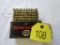 1 Box Winchester 22 Hornet Shells 34 grain