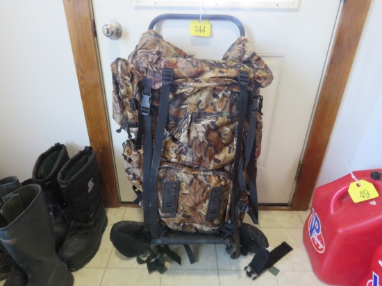 Large Camo Backpack