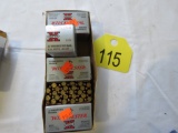 5 Winchster 22 Win Mag Shells Full Metal Jaket