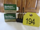 2 Boxes Remington 22 Hornet 35 Grain