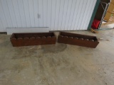 2 Wooden Garden Boxes