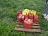 Pallet of Gas Cans
