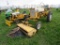 IH Cub w/50inch Fast Hitch Rototiller & Fast Hitch 1btm Plow