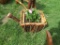 Wooden Water Can Planter w/Flowers