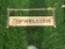 Wooden Welcome Sign w/Cow