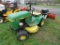 JD 111 Lawn Tractor w/Deck & Bagger