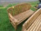 Wood Bench w/6ft Arms